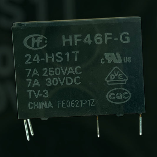 Relais Slim HONGFA SPST-NO, HF46F-G/12-HS1 12VDC 7A HT